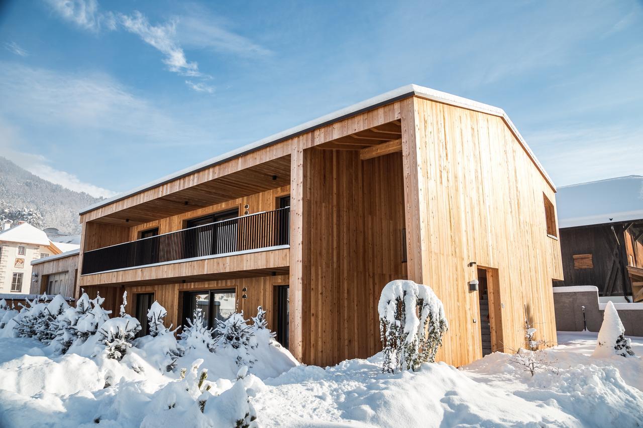 Alpine Chalets App. Pichlerhof Brunico Exteriér fotografie